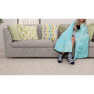 Ballotino Wrap Snuggle Robe Cozy Super Soft Ultra Plush Flannel Fleece Wearable